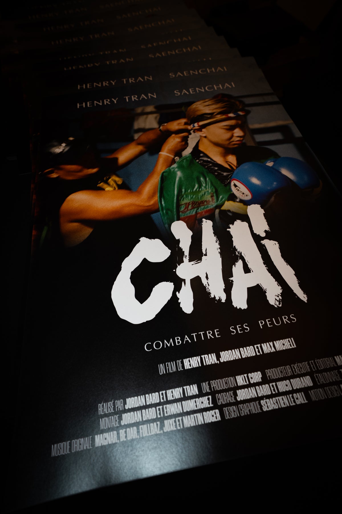 Affiche officielle CHAI, détail
